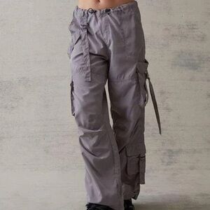 PacSun Women's Light Gray Cargo Pants Sz Small